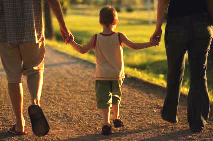 Family walking together - What is Family Law? - Seattle Divorce Services